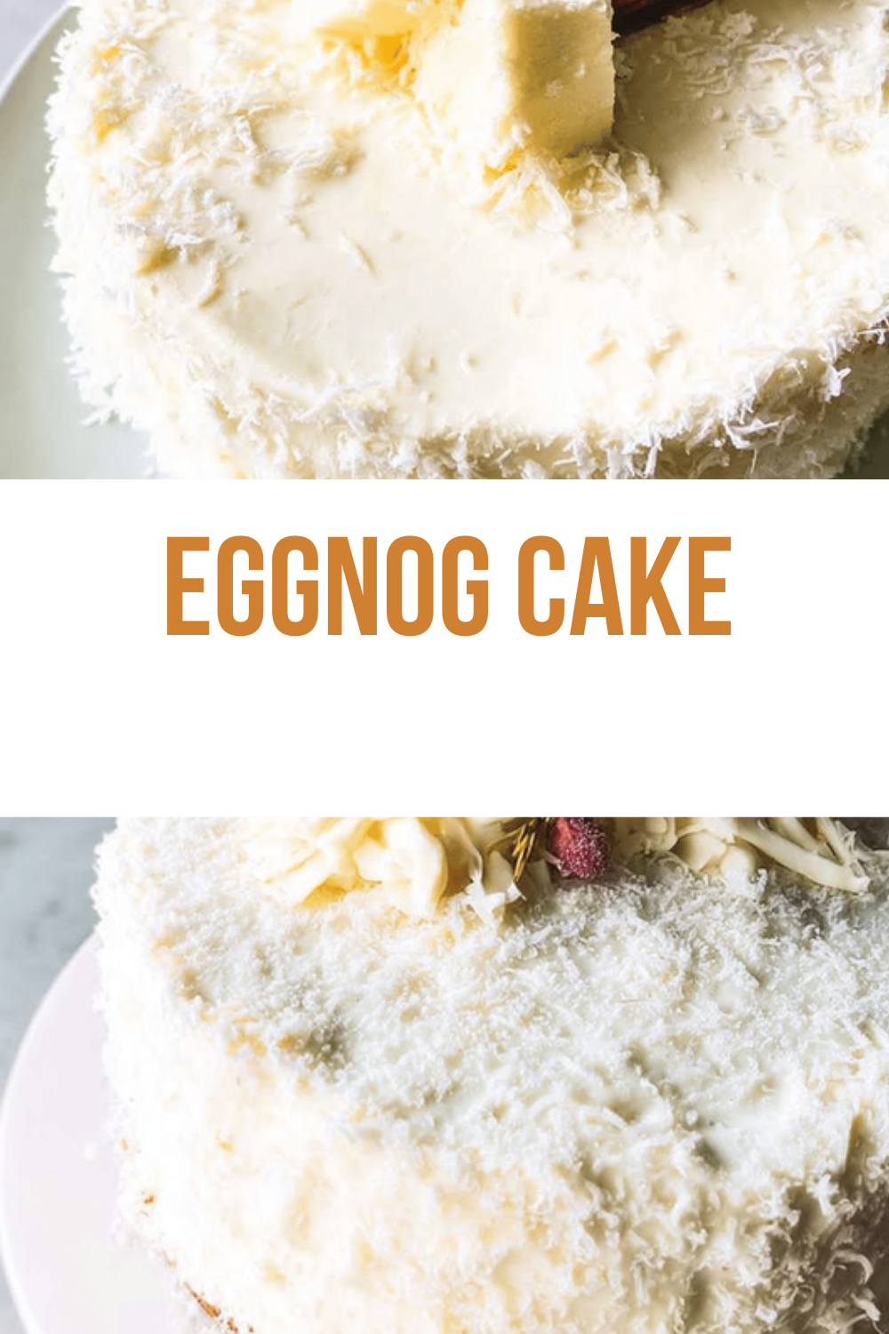 Eggnog Cake
