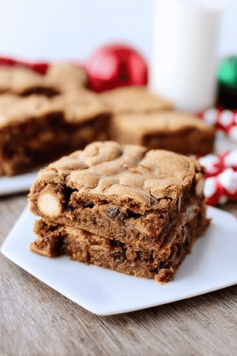 Gingerbread Oreo Blondies 41.Png
