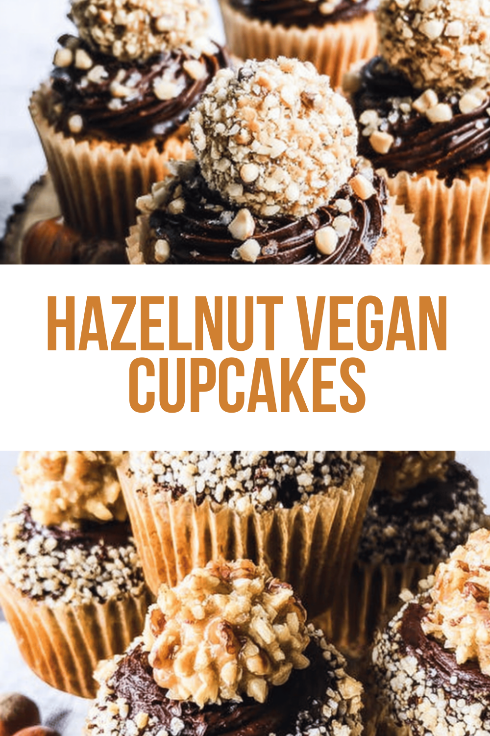 Hazelnut Vegan Cupcakes