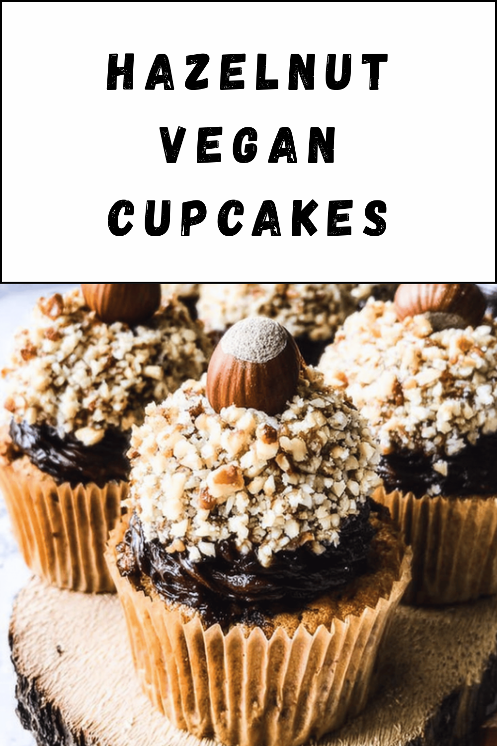 Hazelnut Vegan Cupcakes
