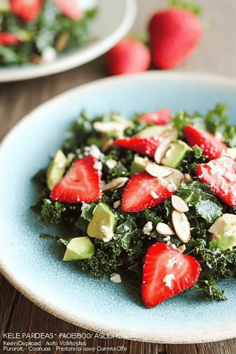 Kale Strawberry Avocado Salad 13.Png