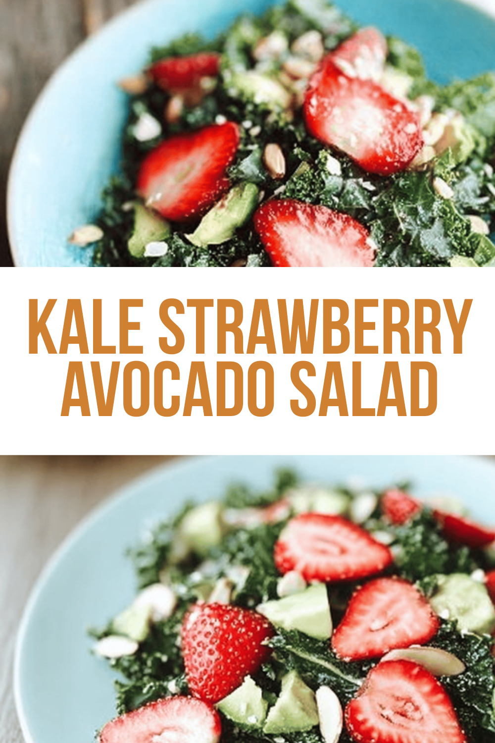 Kale Strawberry Avocado Salad