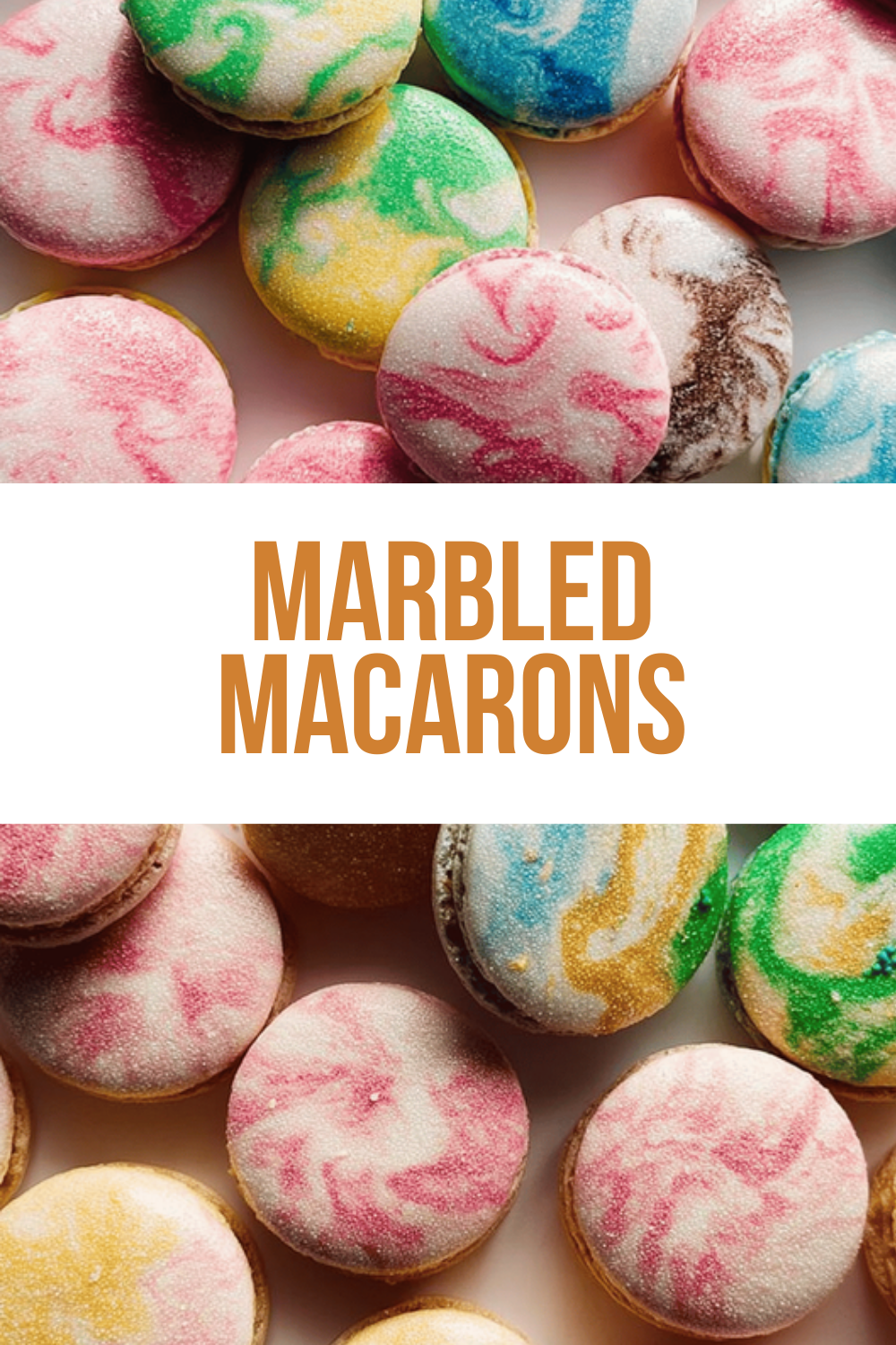 Marbled Macarons