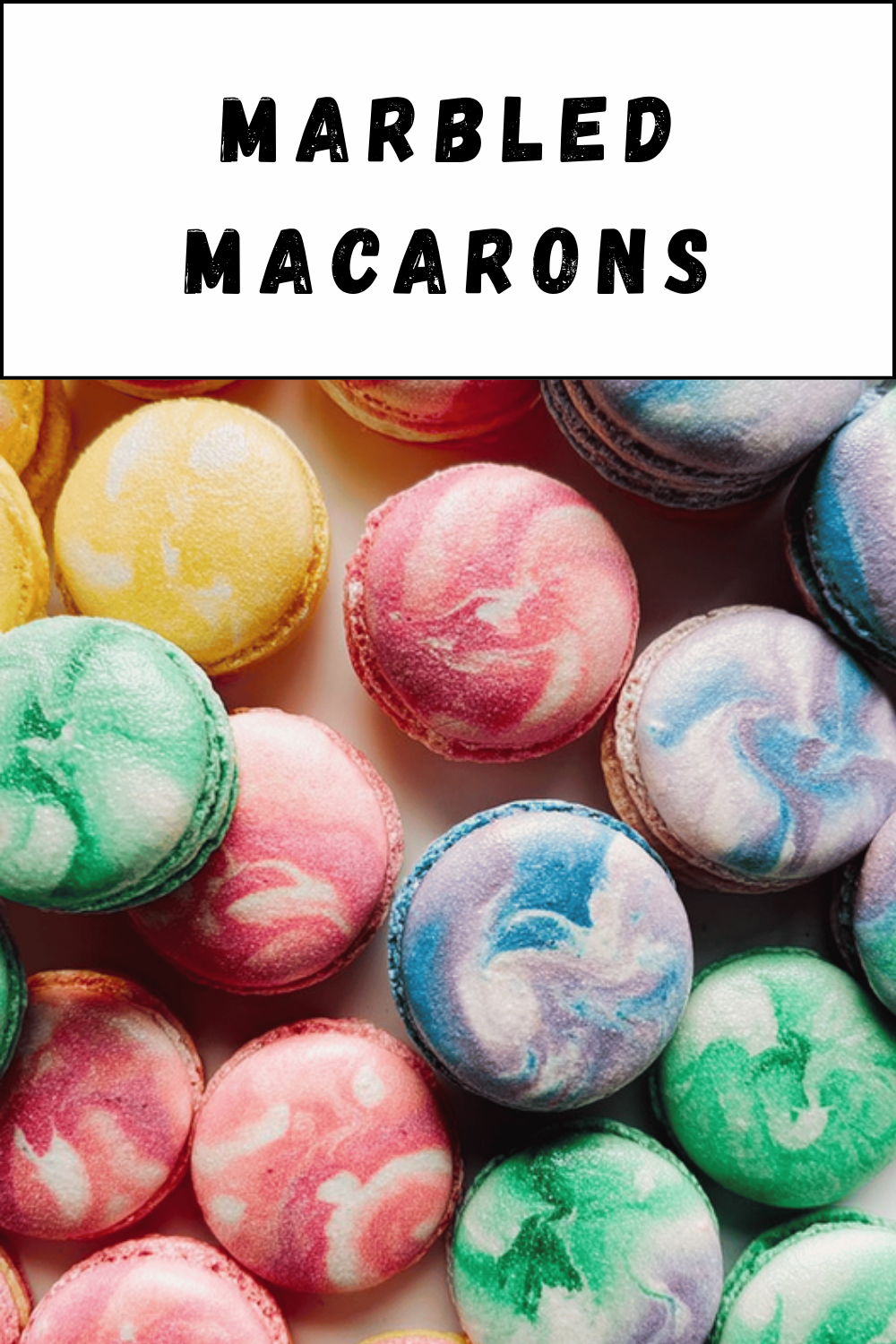 Marbled Macarons