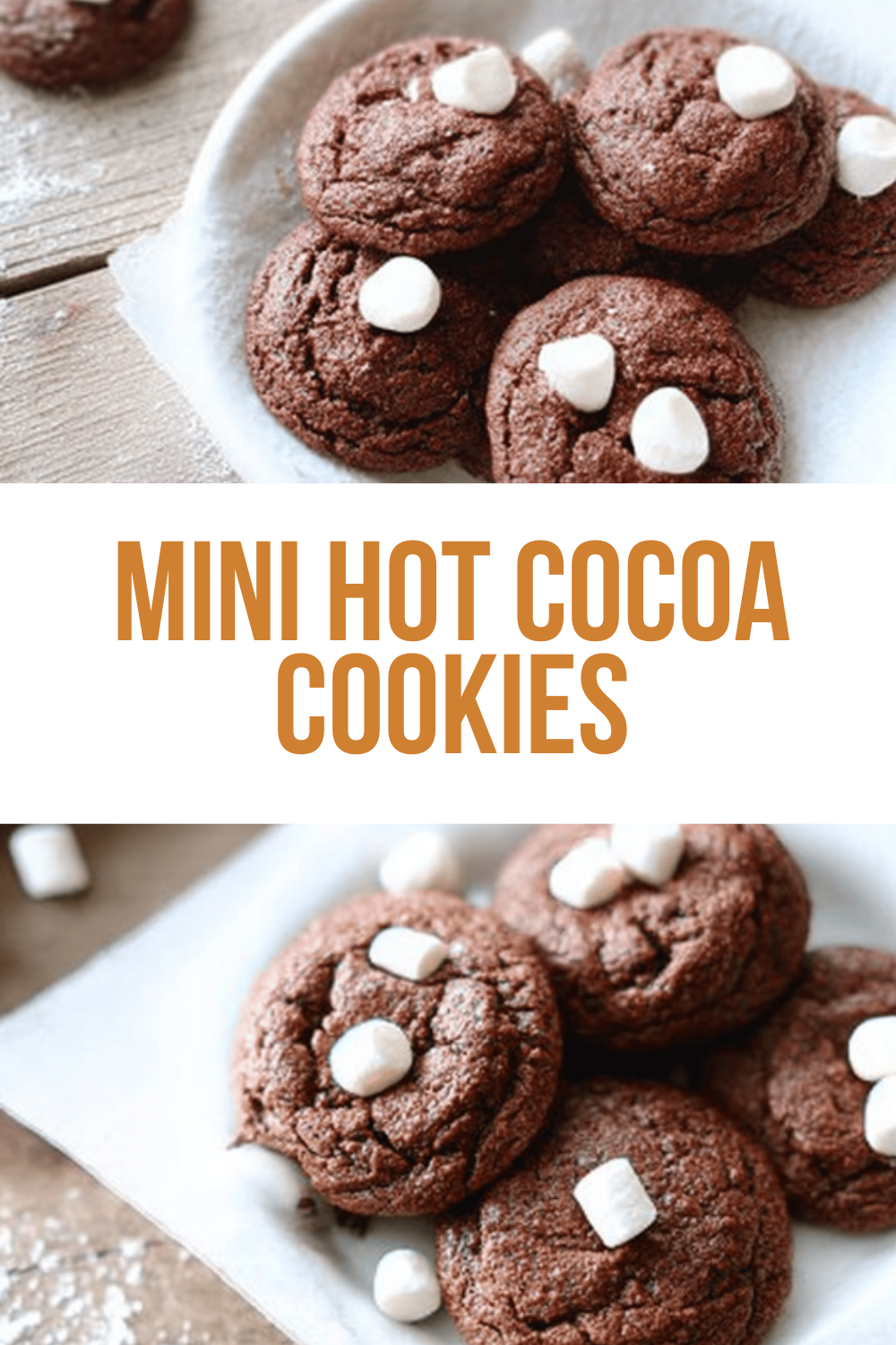 Mini Hot Cocoa Cookies
