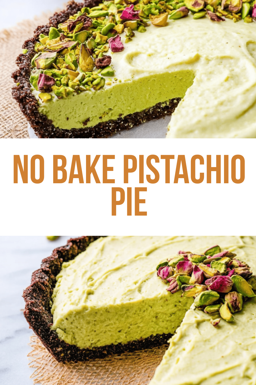 No Bake Pistachio Pie