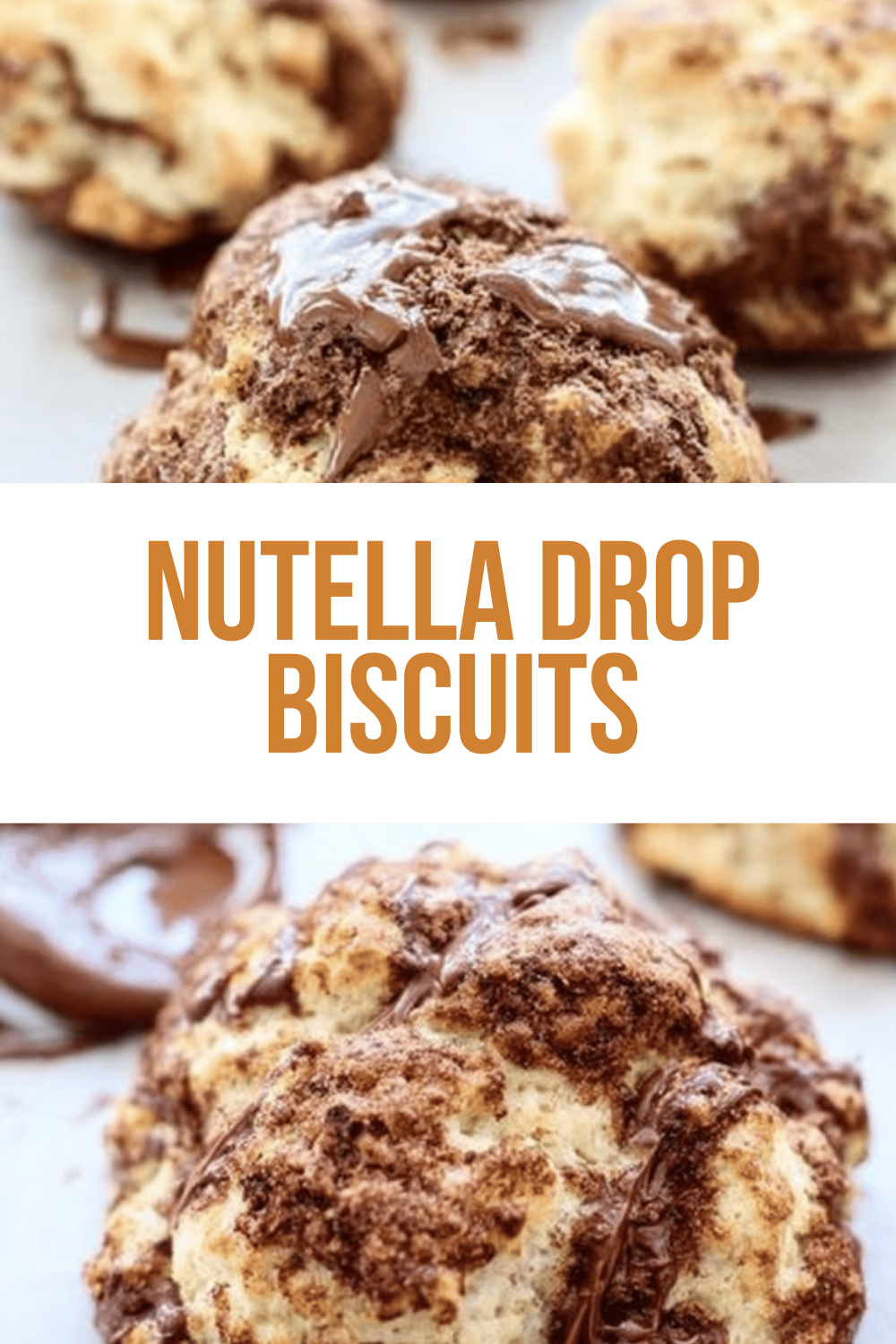 Nutella Drop Biscuits