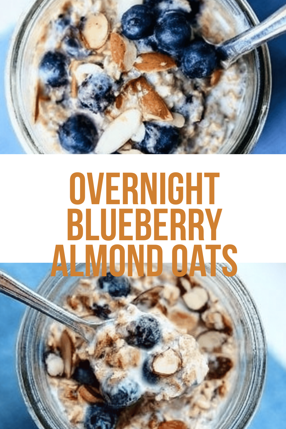 Overnight Blueberry Almond Oats