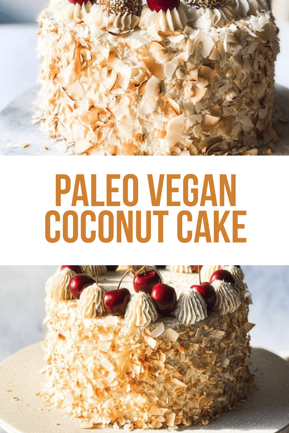 Paleo Vegan Coconut Cake