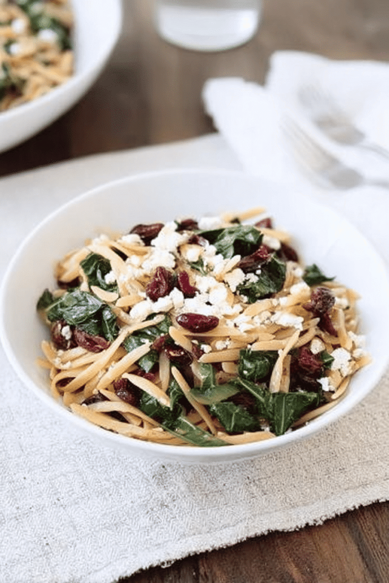 Pasta With Kale Kalamata Olives Dried Cranberries Toasted Garlic Feta 59.Png