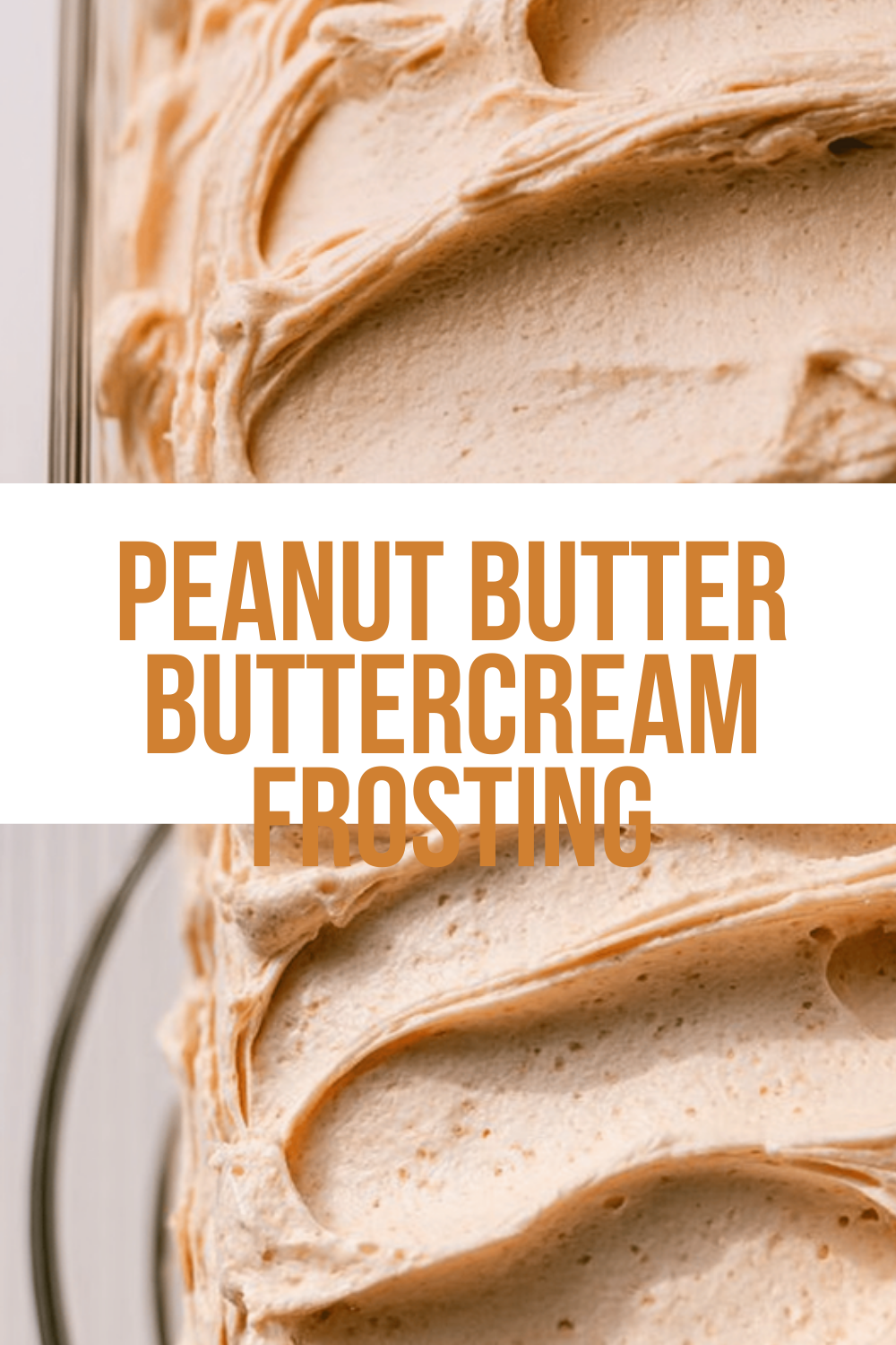 Peanut Butter Buttercream Frosting