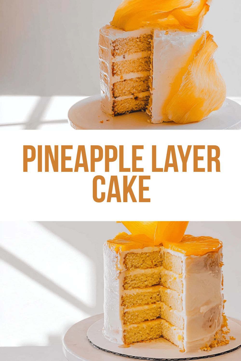 Pineapple Layer Cake