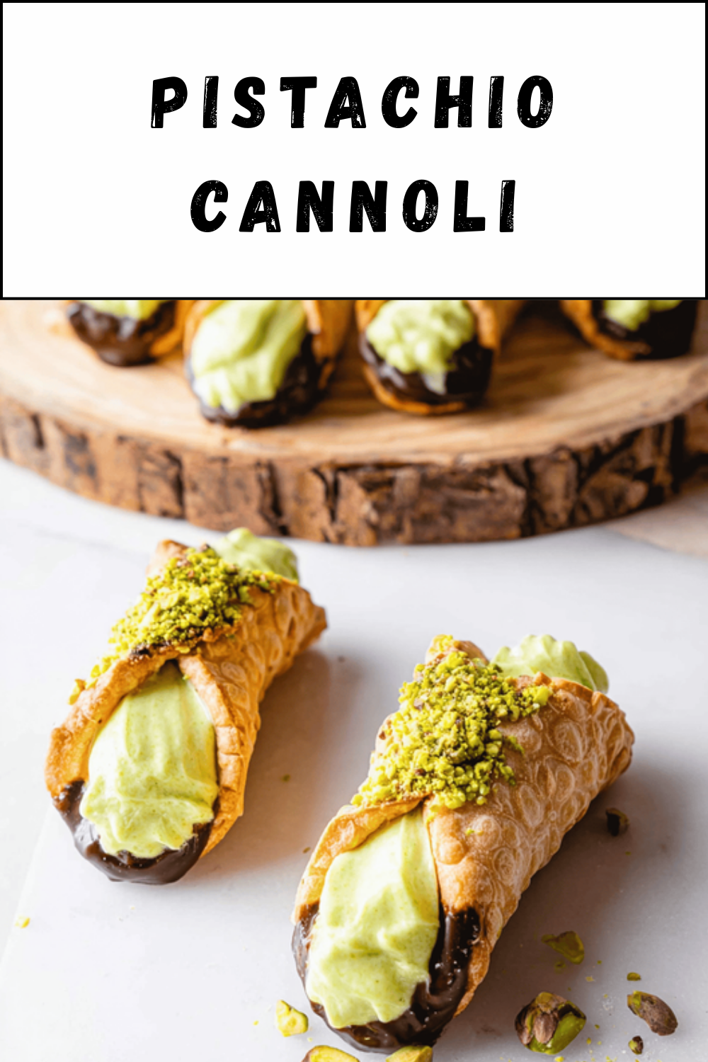 Pistachio Cannoli