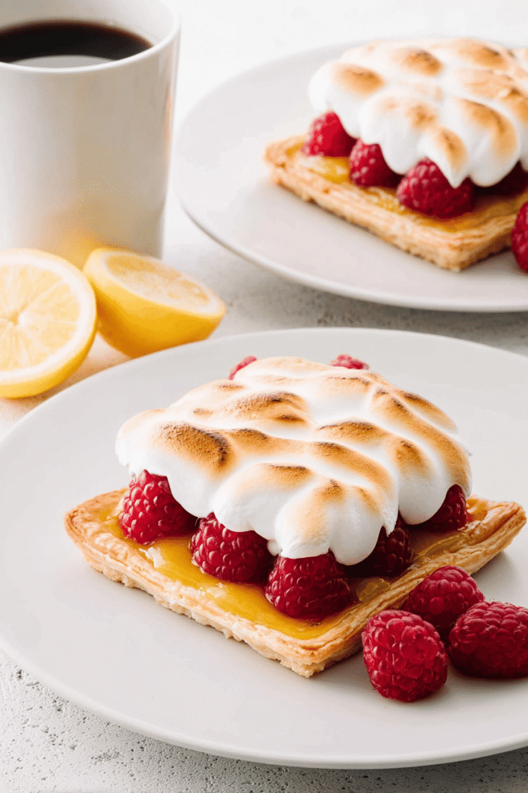 Raspberry Lemon Meringue Tartlets 100.Png