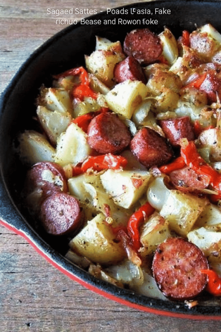 Sausage And Potato Bake 34.Png
