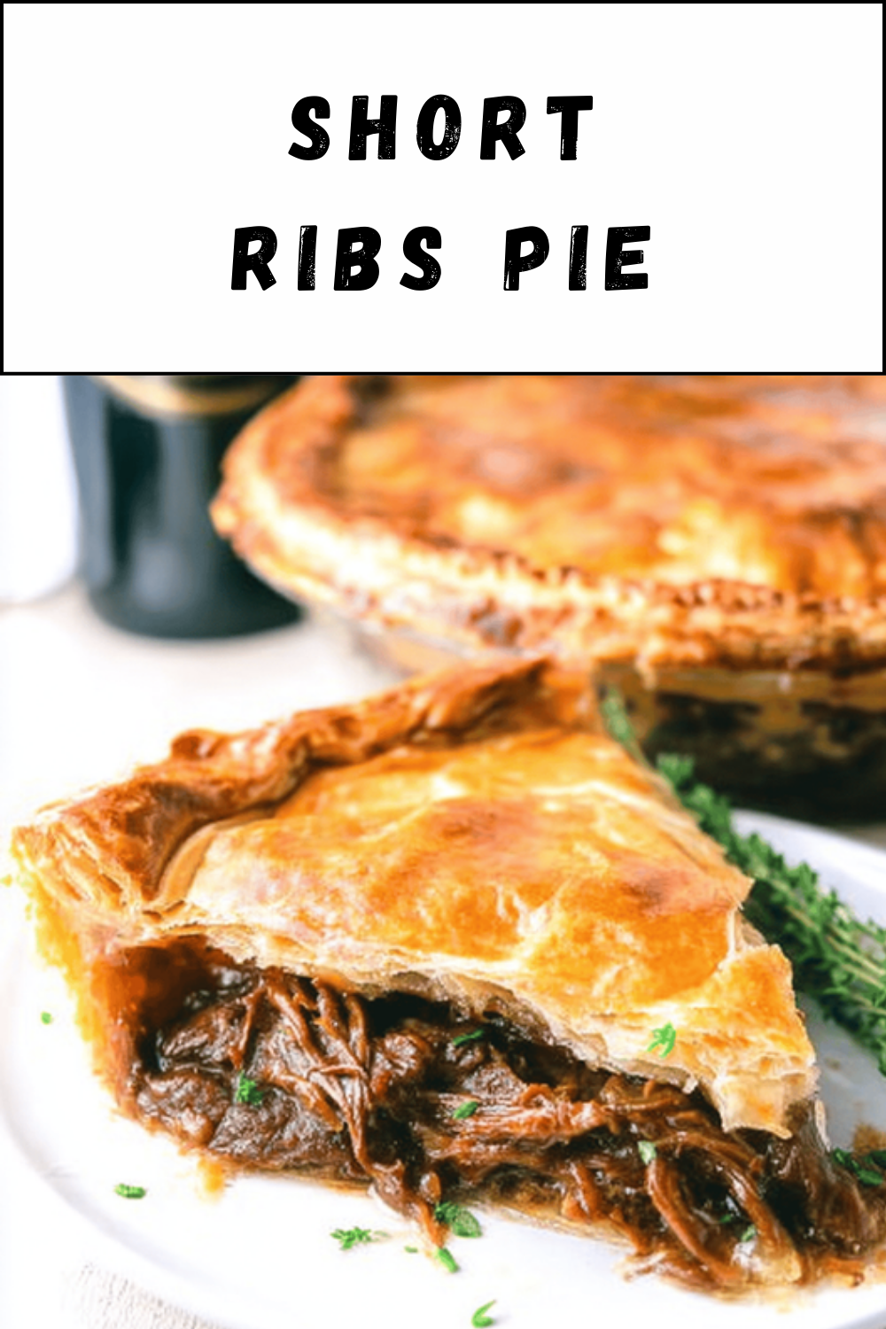 Short Ribs Pie