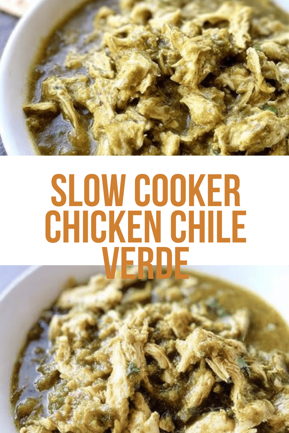 Slow Cooker Chicken Chile Verde