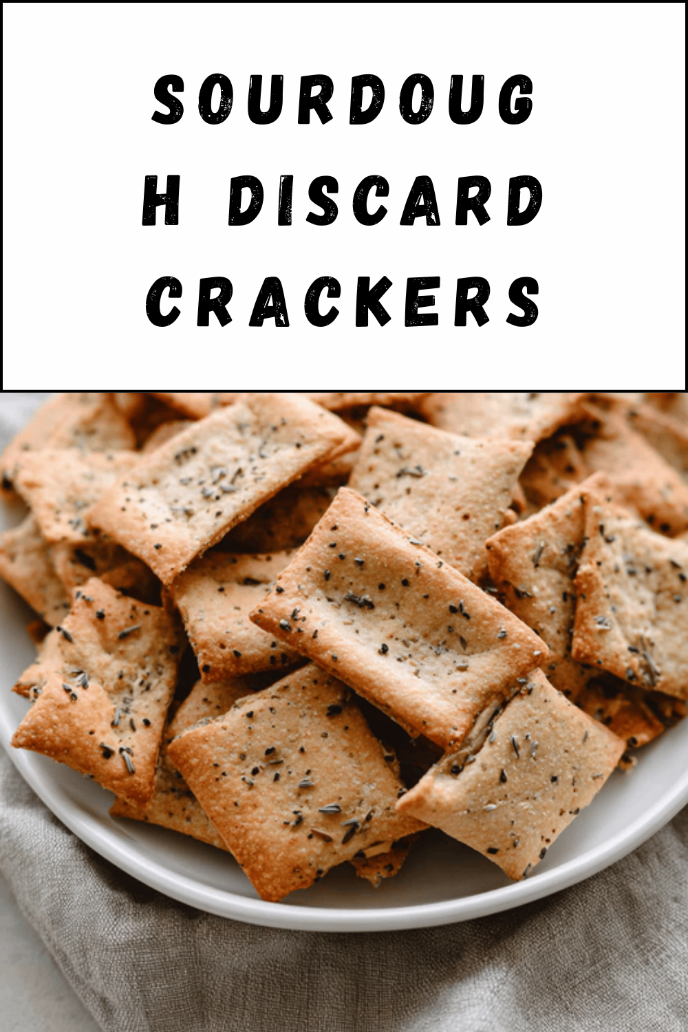Sourdough Discard Crackers