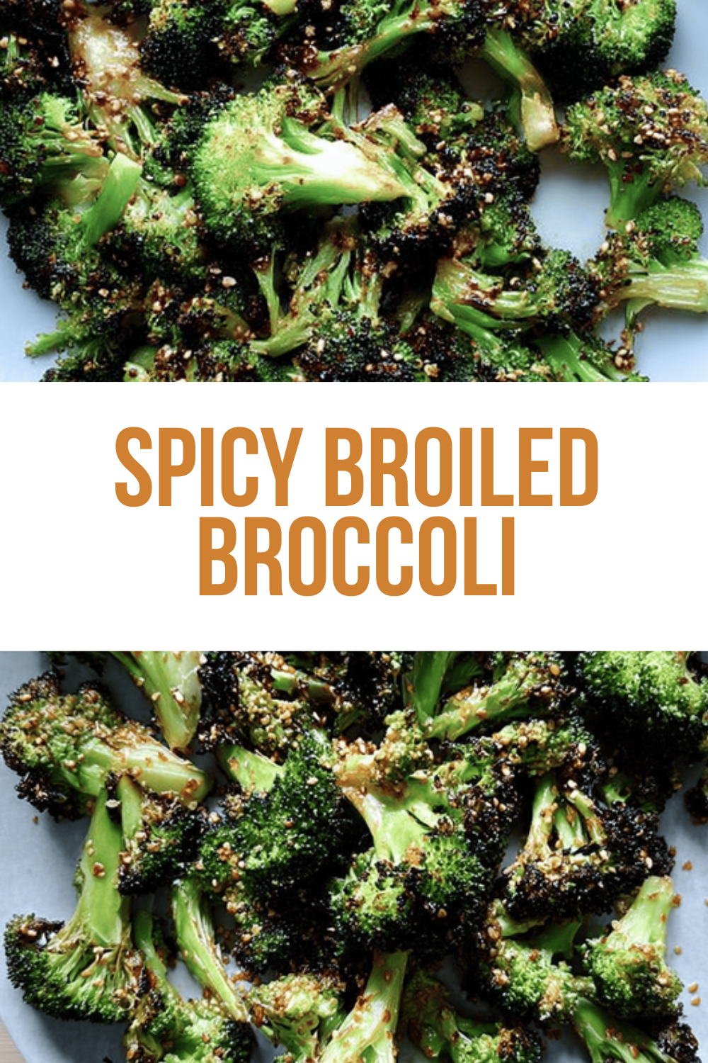 Spicy Broiled Broccoli