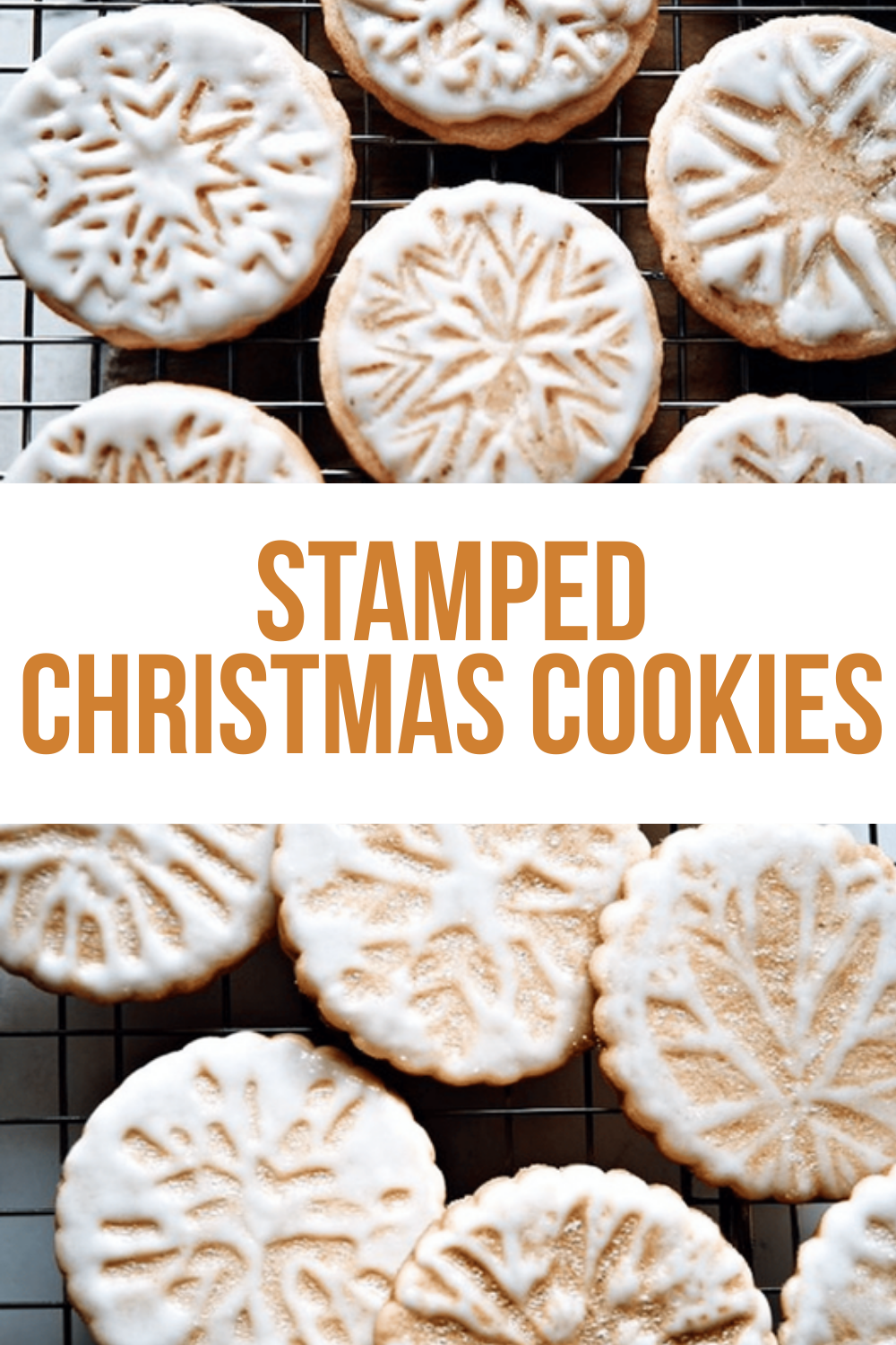 Stamped Christmas Cookies