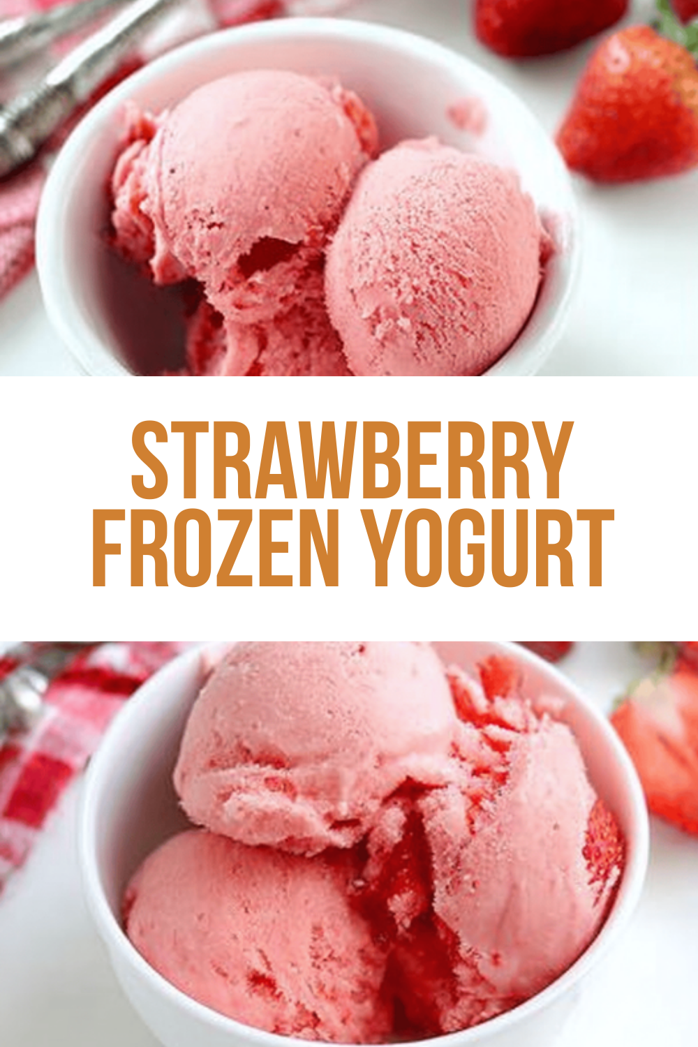 Strawberry Frozen Yogurt