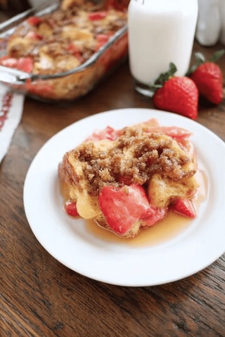 Strawberry Rhubarb Baked French Toast 94.Png