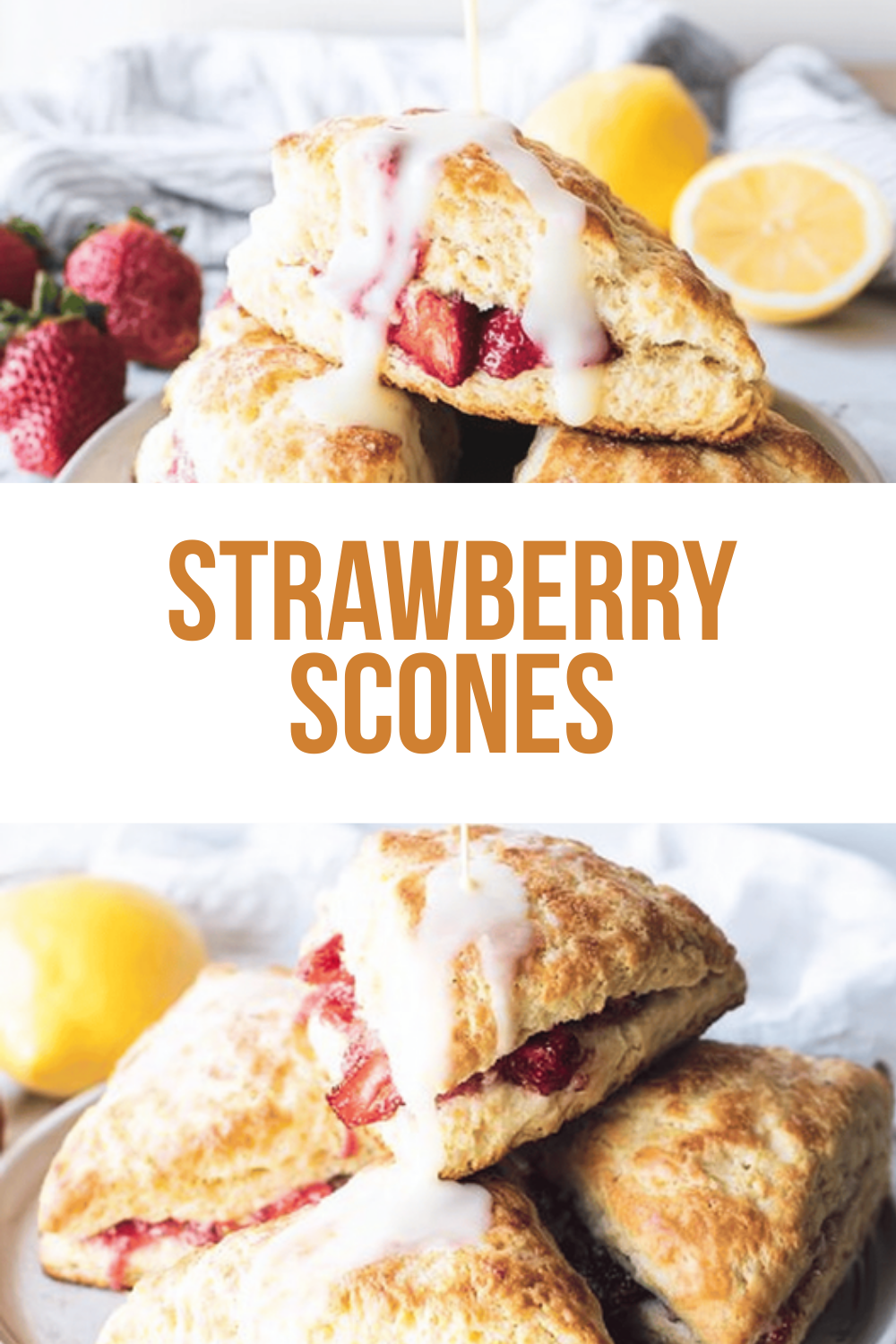 Strawberry Scones