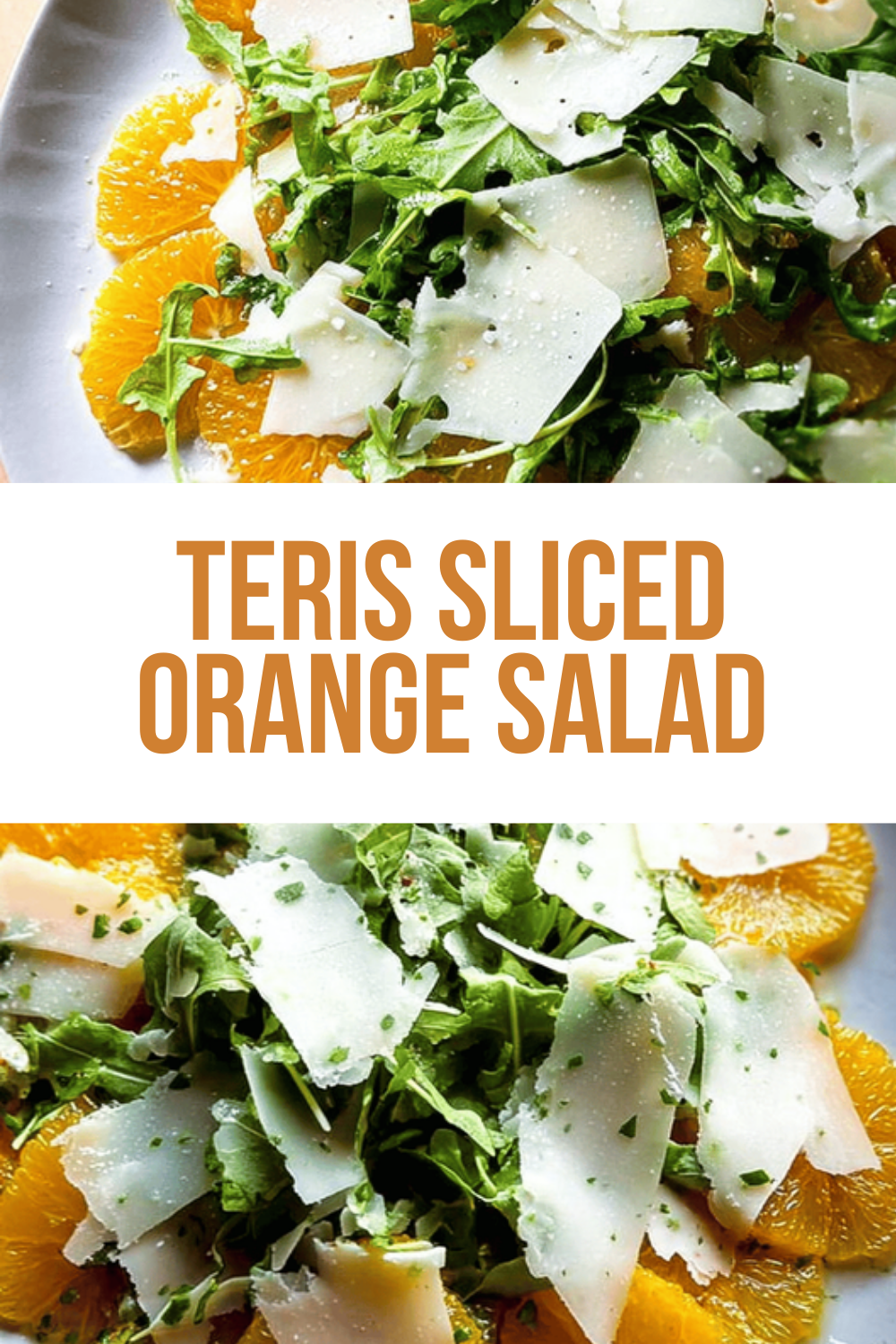 Teris Sliced Orange Salad