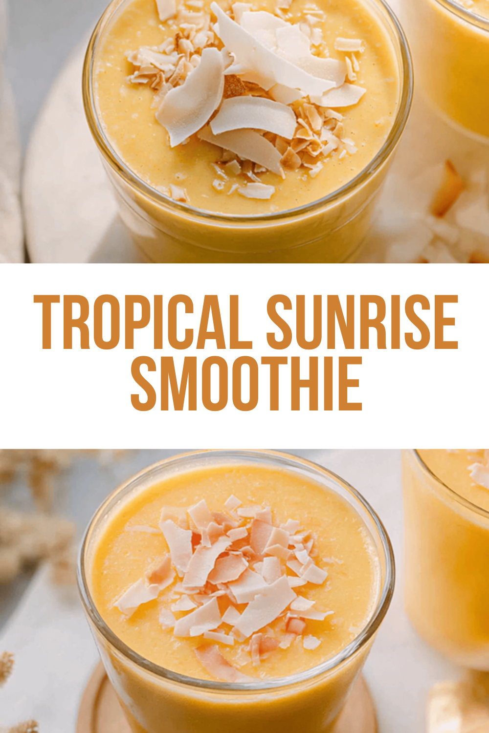 Tropical Sunrise Smoothie