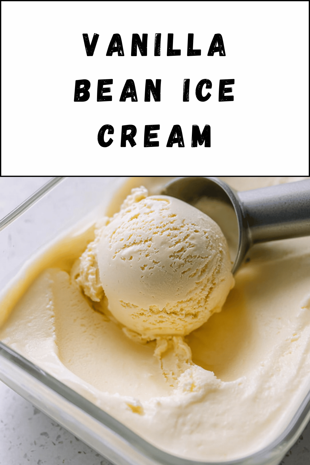 Vanilla Bean Ice Cream