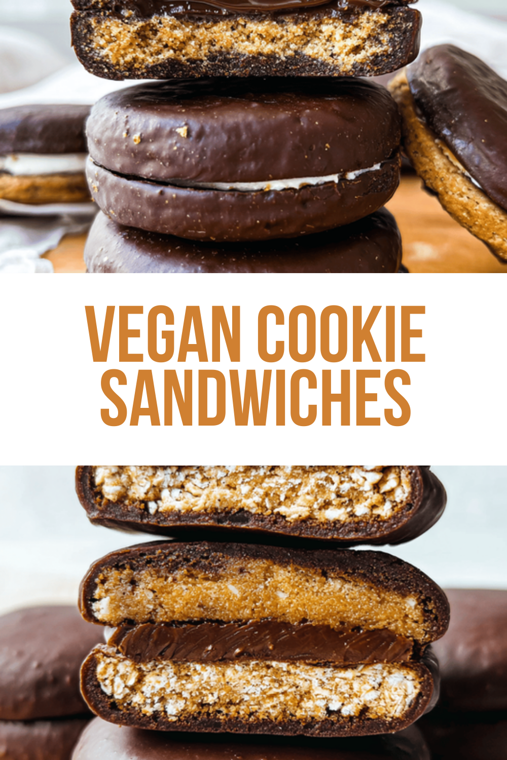 Vegan Cookie Sandwiches