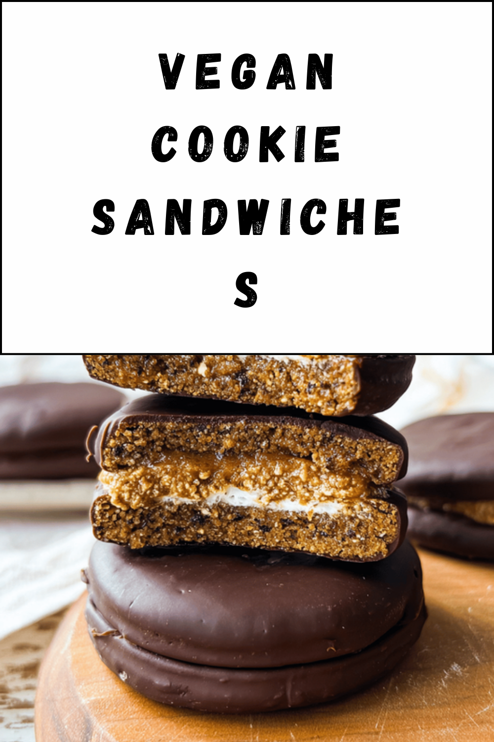 Vegan Cookie Sandwiches