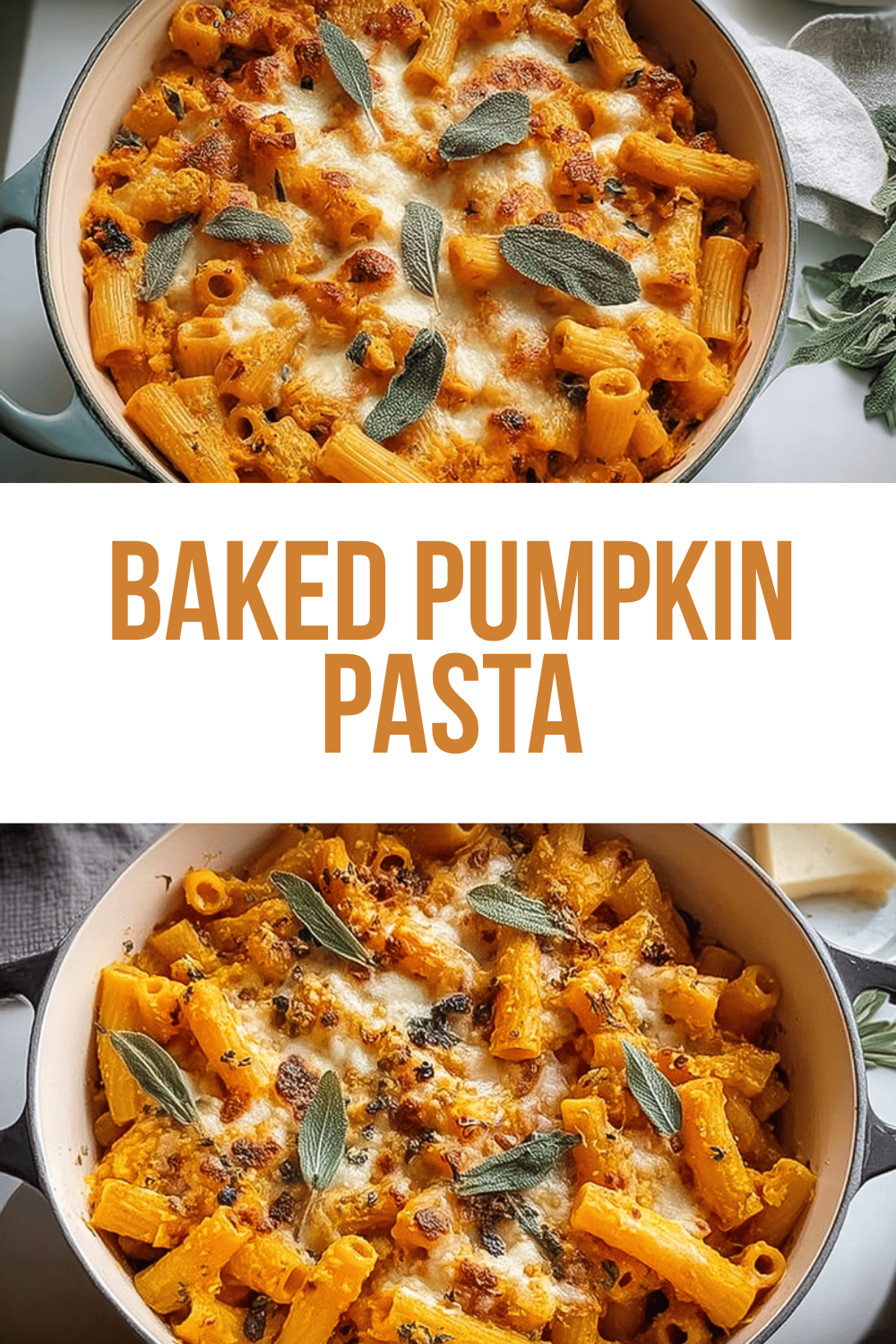Baked Pumpkin Pasta