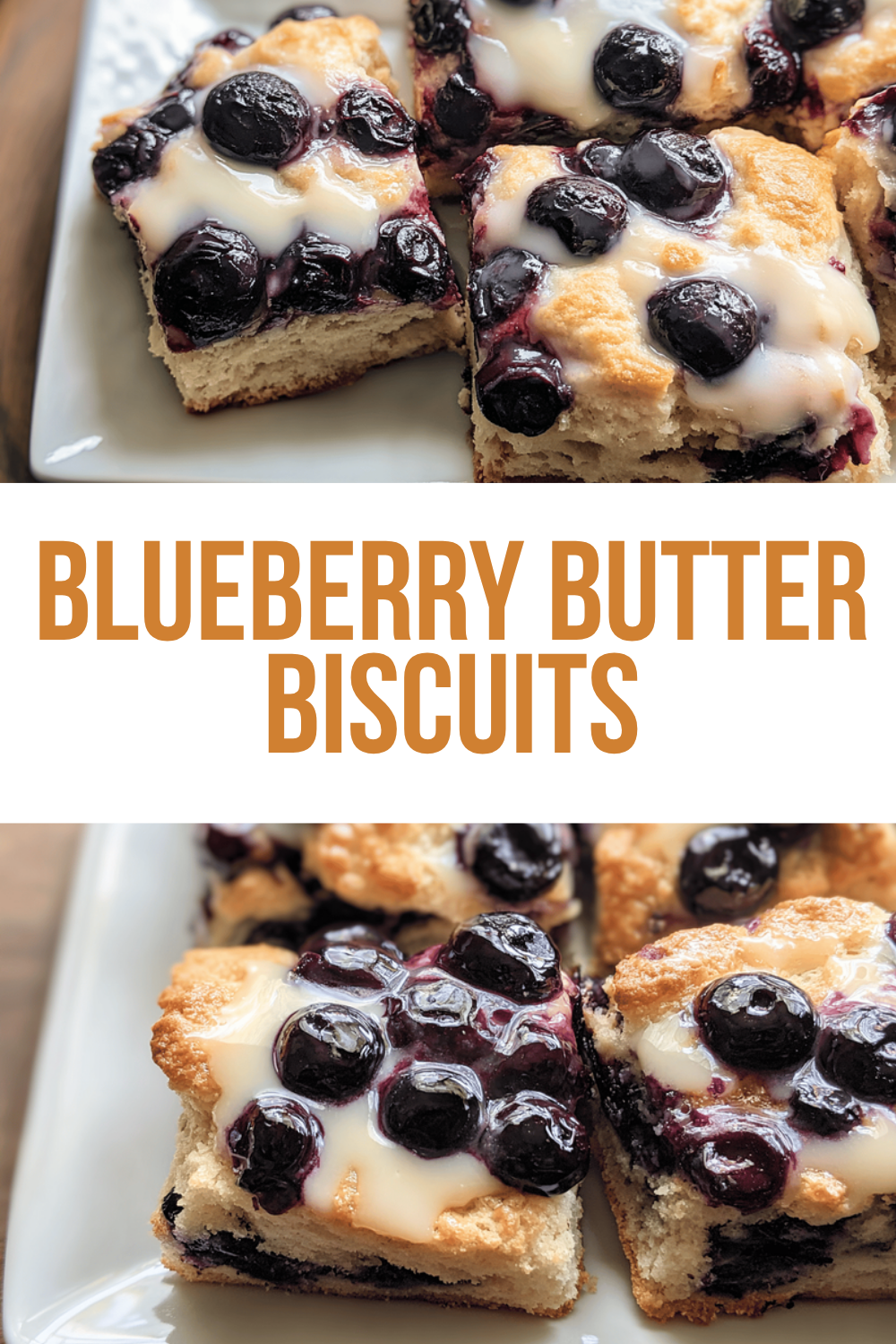 Blueberry Butter Biscuits