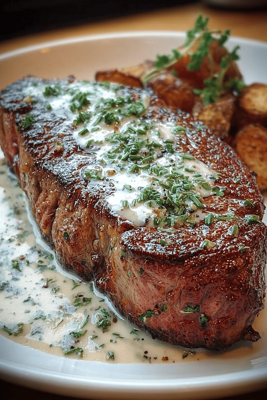 Bourbon Haunted Garlic Steak