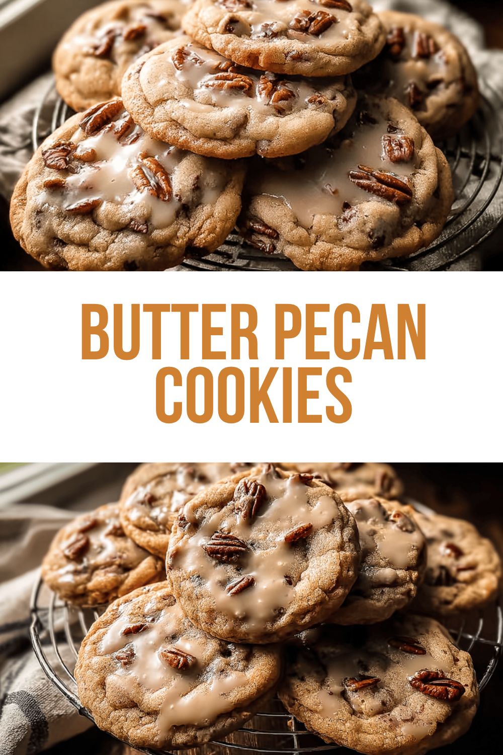 Butter Pecan Cookies