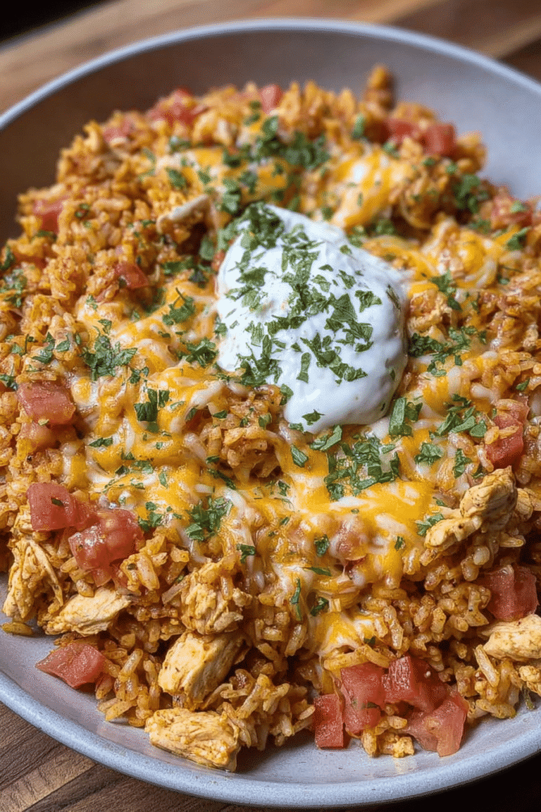 Cheesy Chicken Taco Rice 15.Png