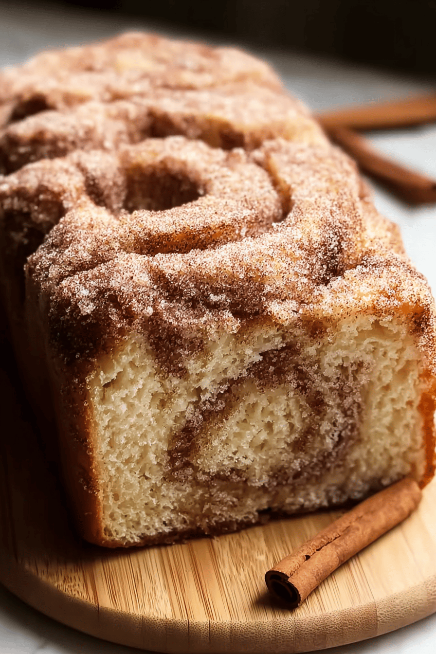 Cinnamon Sugar Donut Bread