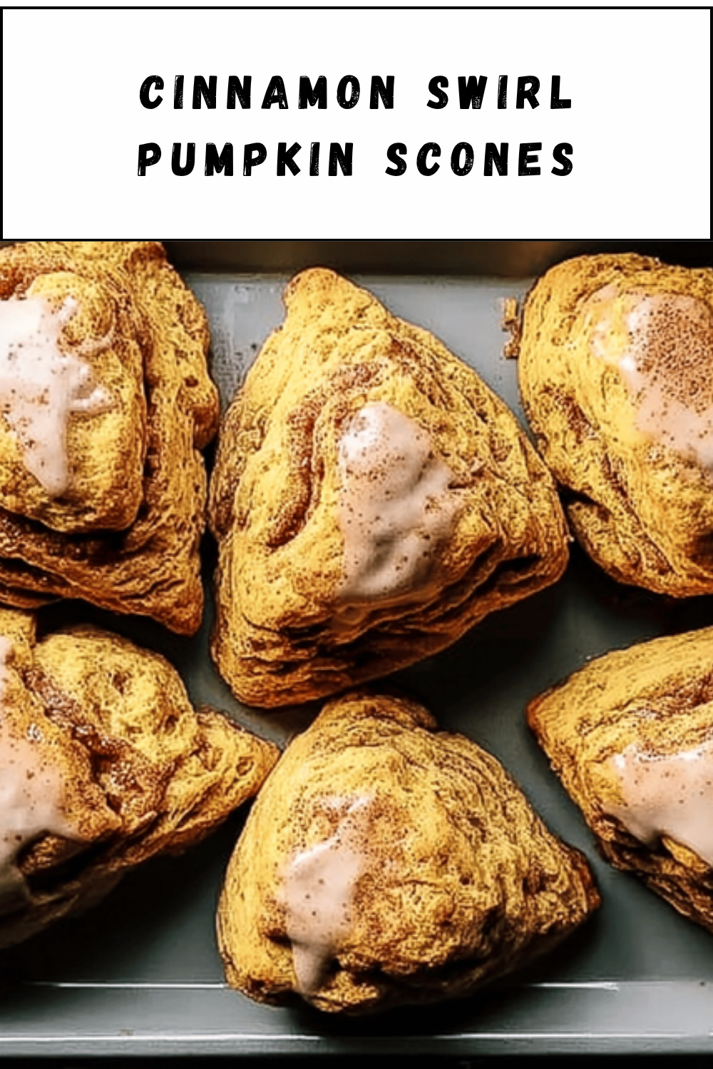 Cinnamon Swirl Pumpkin Scones