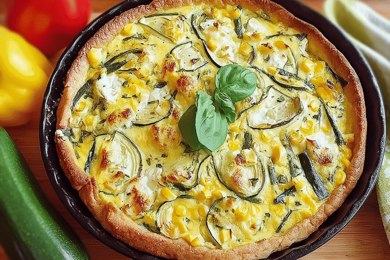 Corn And Zucchini Goat Cheese Quiche 83.Png
