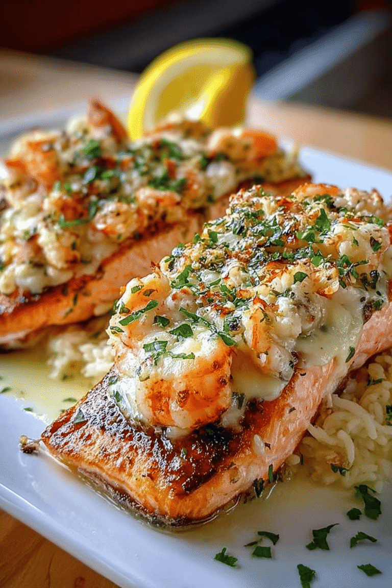 Crab Shrimp Stuffed Salmon 21.Png