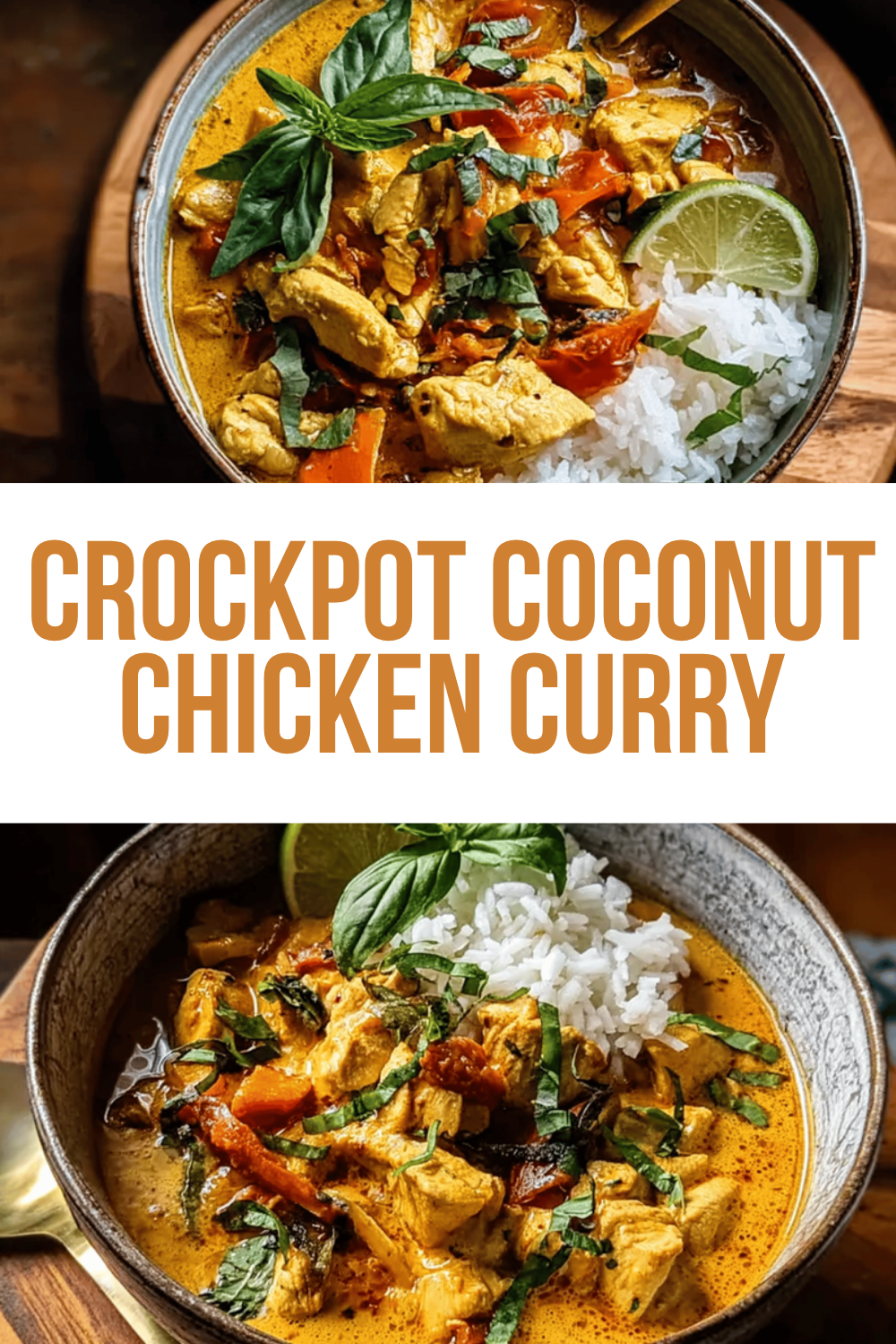 Crockpot Coconut Chicken Curry