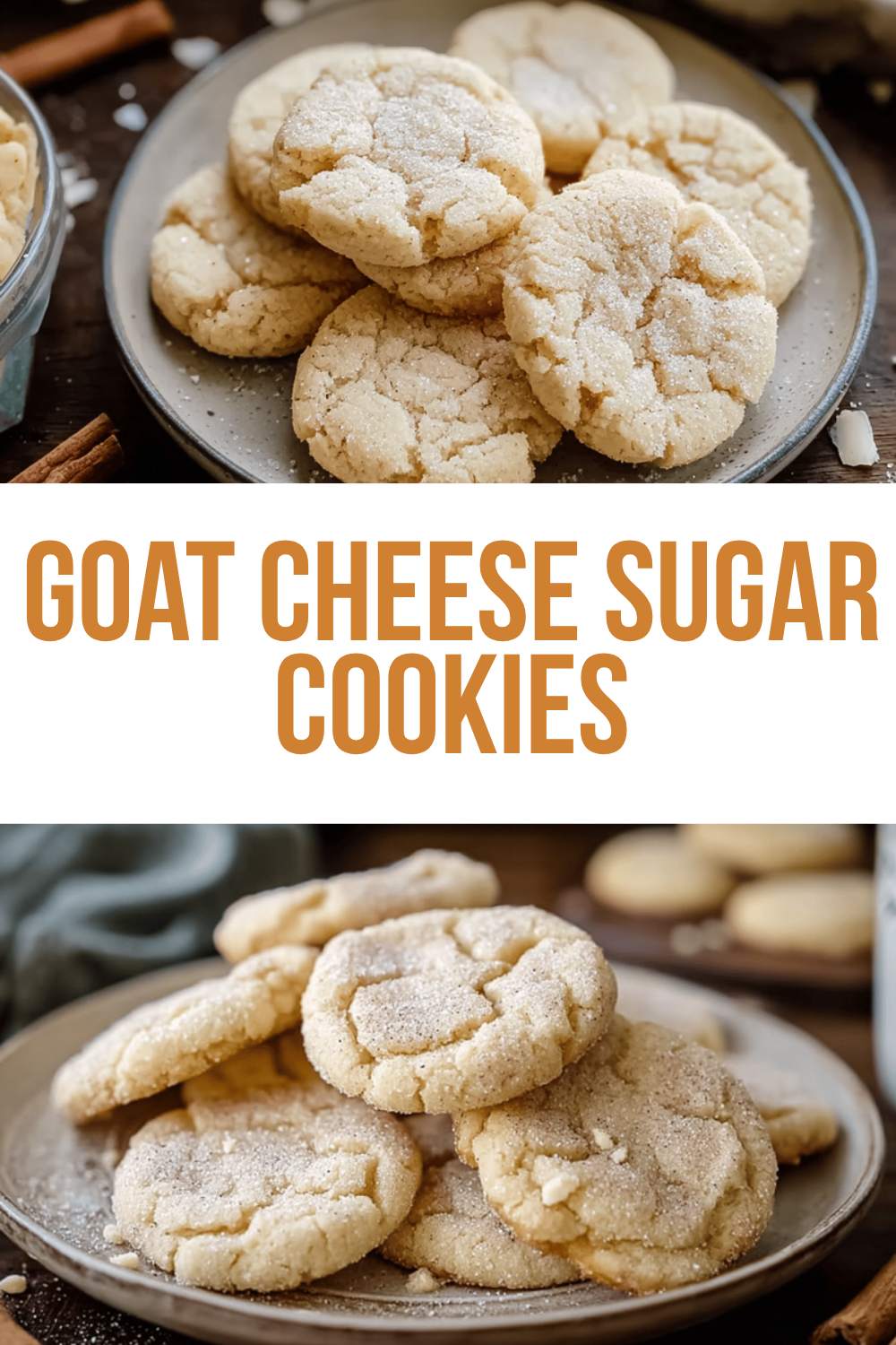 Goat Cheese Sugar Cookies