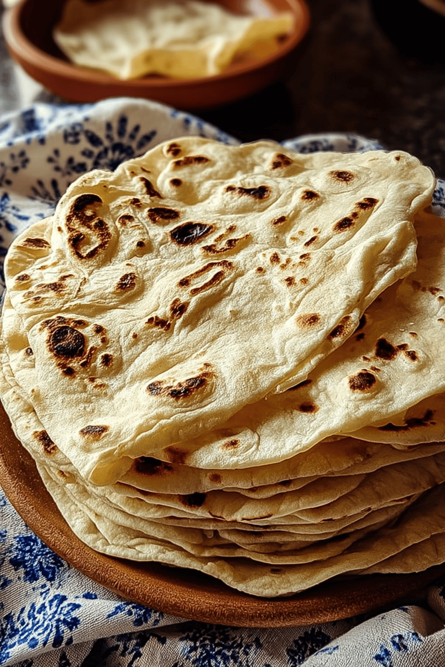 Homemade Flour Tortillas