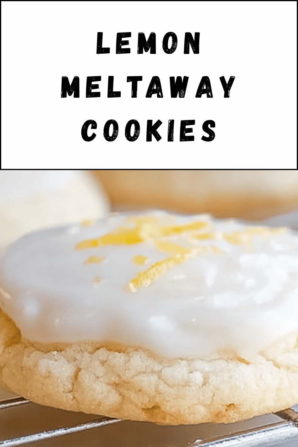 Lemon Meltaway Cookies