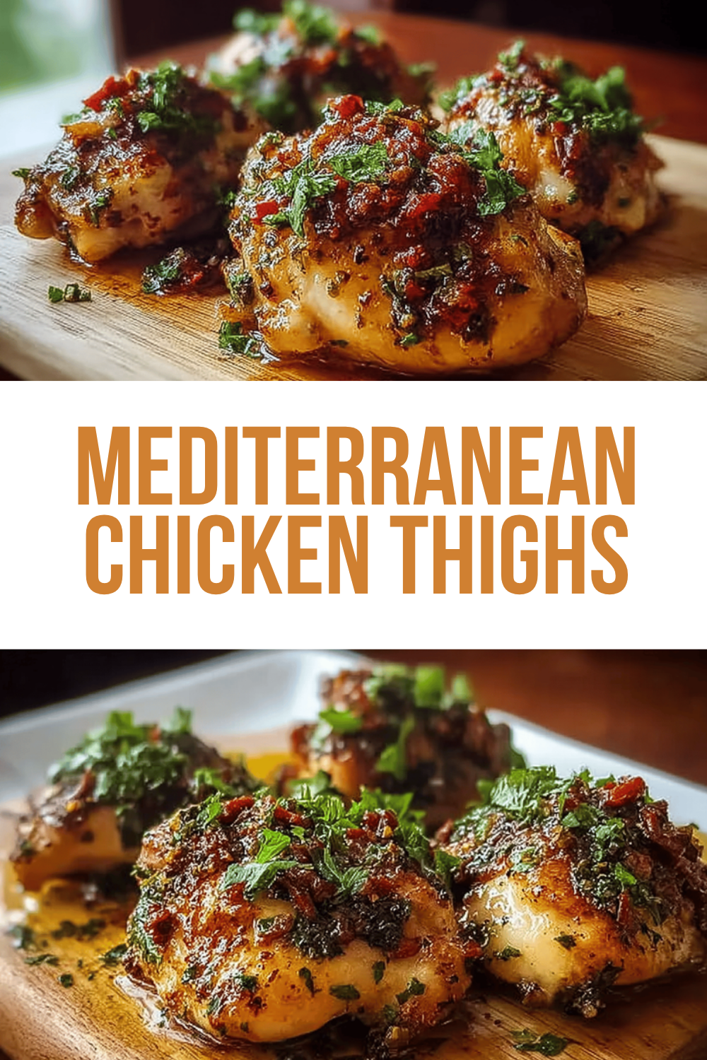 Mediterranean Chicken Thighs