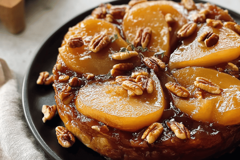 Pear Maple Pecan Tarte Tatin 25.Png