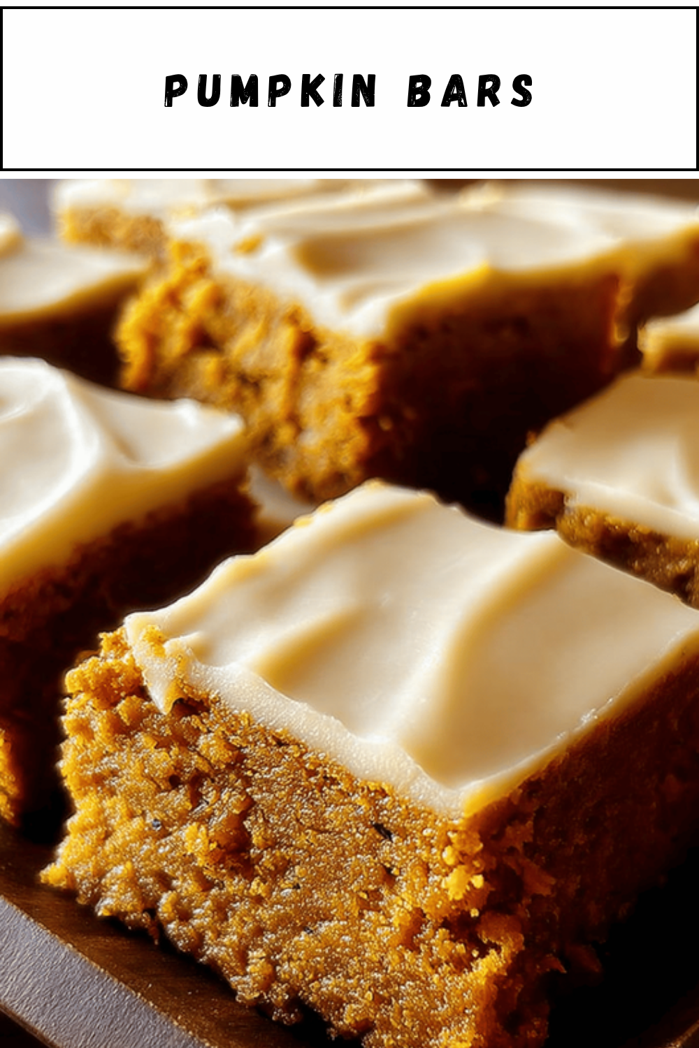 Pumpkin Bars