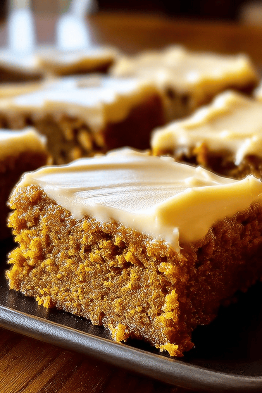 Pumpkin Bars