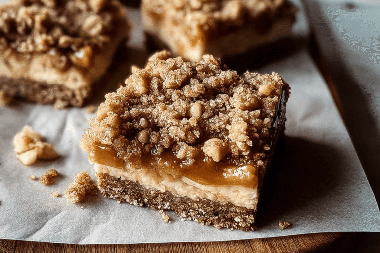 Salted Caramel Apple Crumble Cheesecake Bars 45.Png
